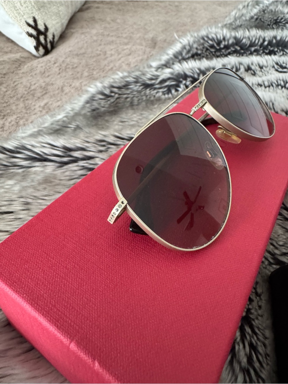 Valentino Aviator Sunglasses - Picture 2 of 6